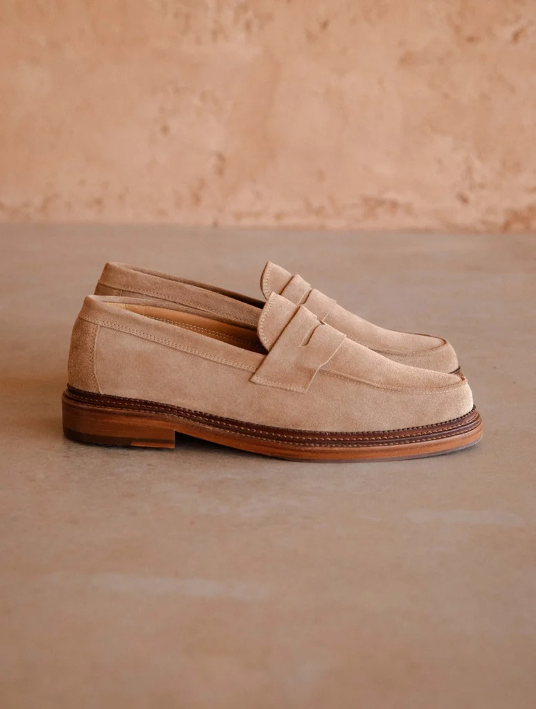 Mark - Taupe Mohair
