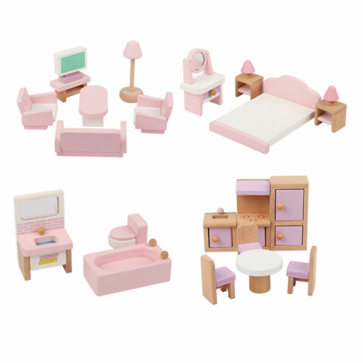 Puppenhaus Sandy Holz
