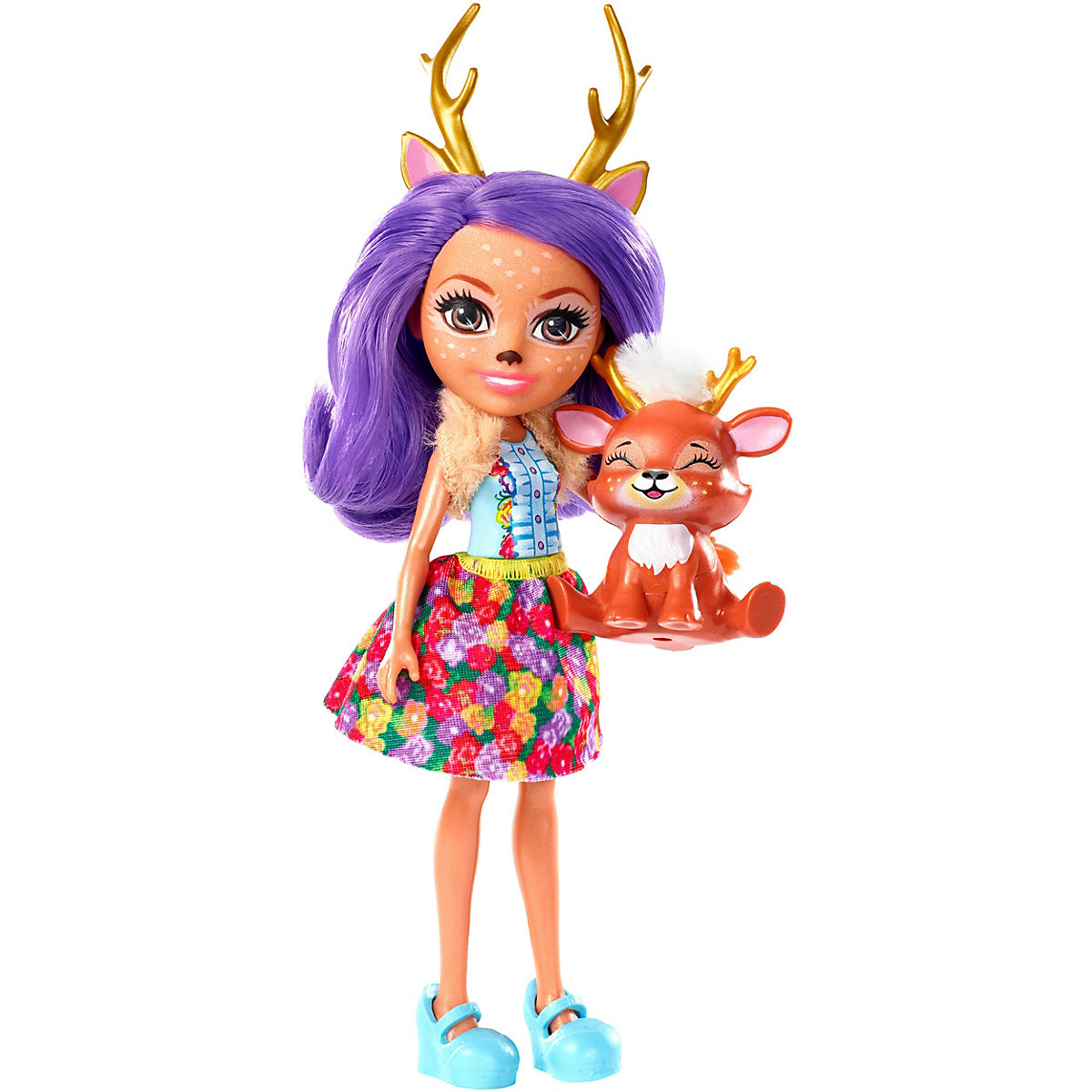 Enchantimals Danessa Deer & Sprint Puppe
