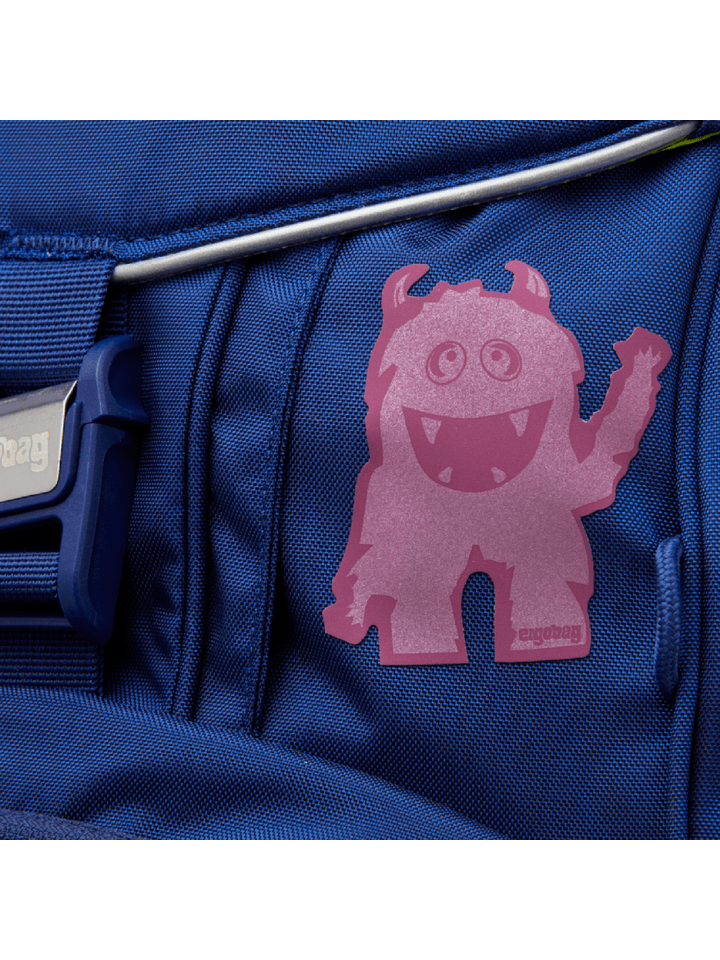 Ergobag ergobag Reflexie-Sticker Set Monster Lila günstig kaufen onesize