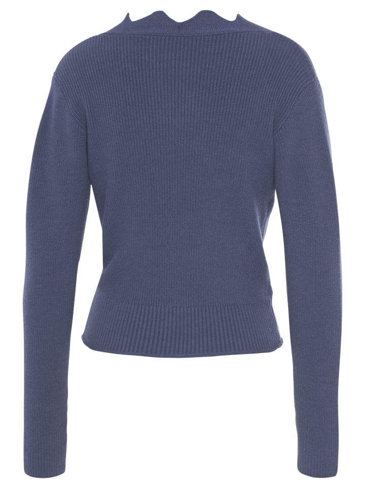 LASCANA Strickpullover in marine günstig kaufen