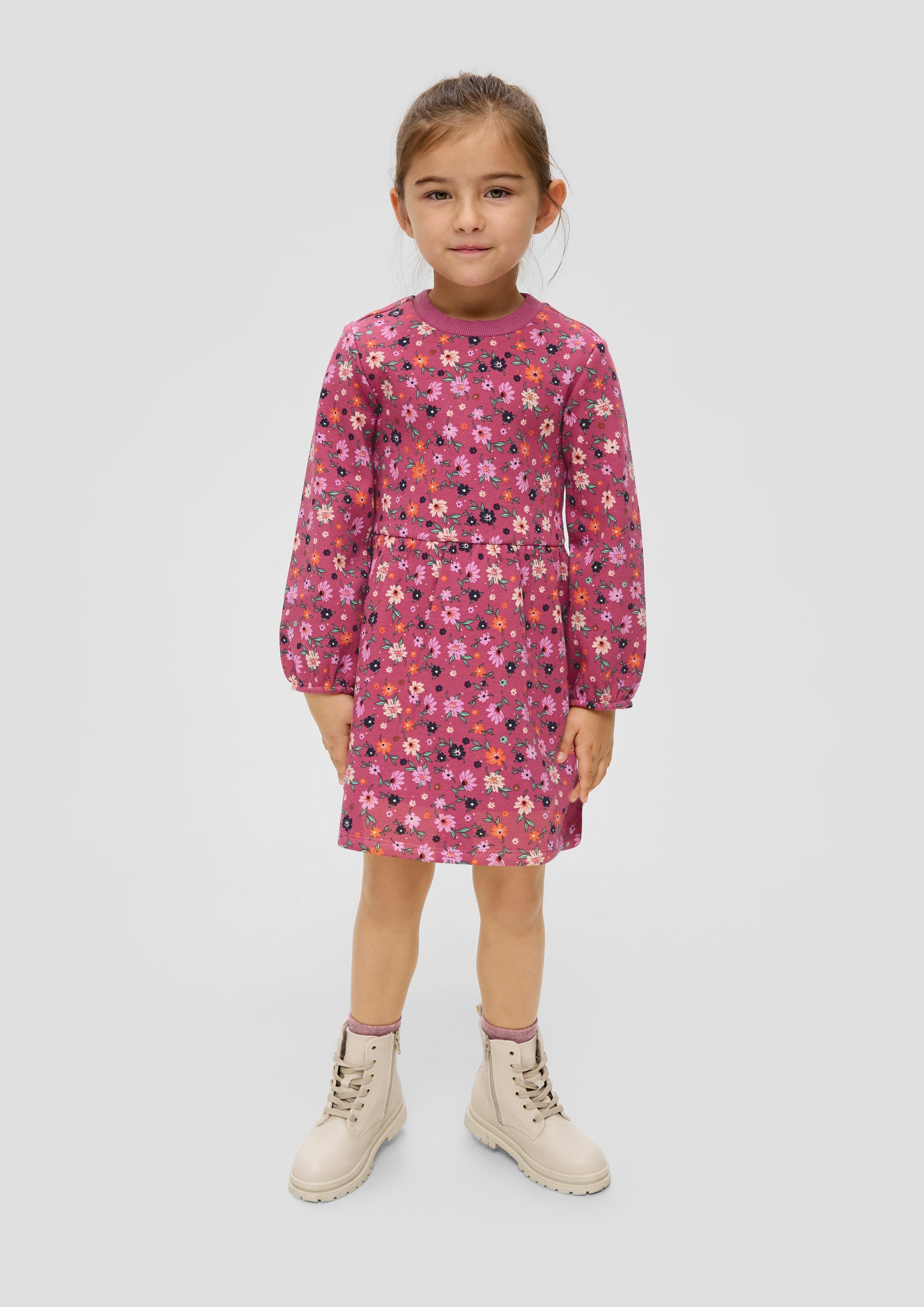 Thermofleece-Kleid mit Allover-Print  2133923-45A3