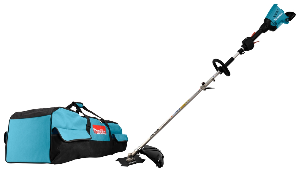 Makita DUX60ZM4 Trådløs Kombisystem D-håndtak 2 x 18 Volt ekskl. batterier og lader + ryddesaksfeste