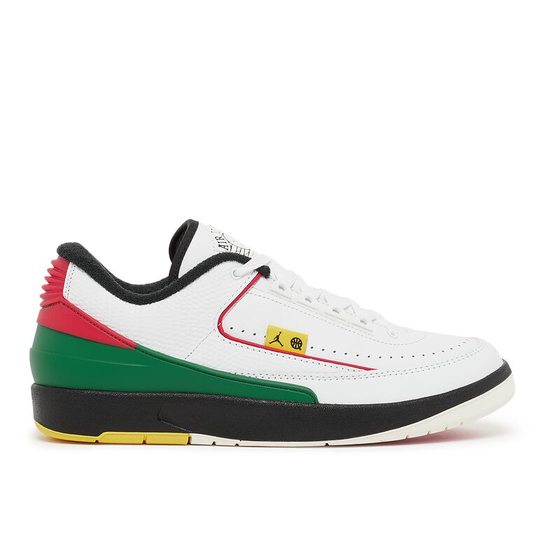 JORDAN Air Jordan 2 Retro Low Quai 54 white/black-university red