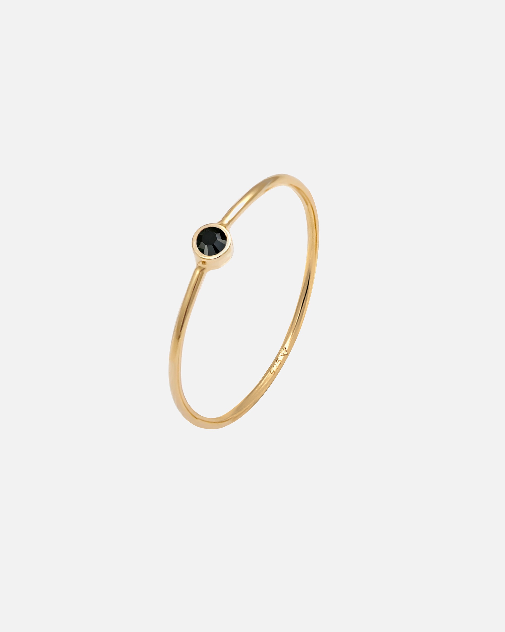 Ели женска минималистичка филигранска огрлица са кристалима од стерлинг сребра 925