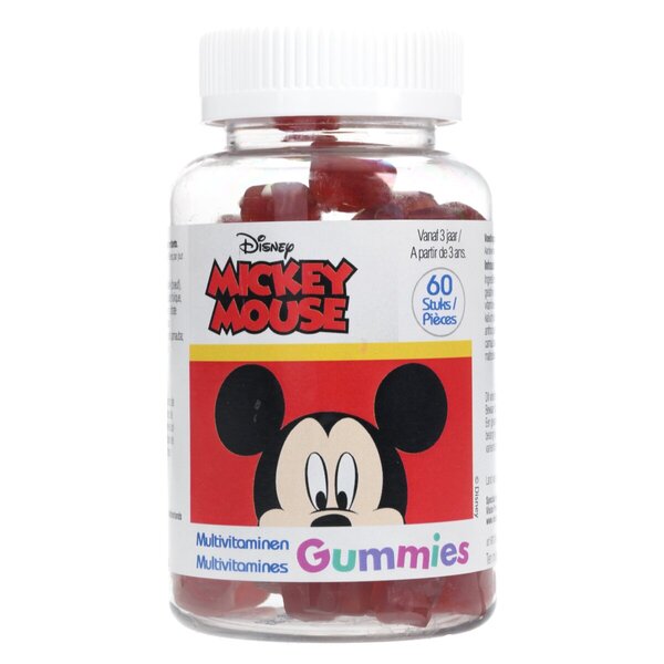 Disney Mickey Egér Multivitamin Gumicukor 60 db
