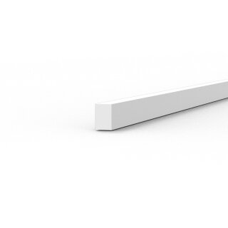 Styrene Strip - 0.75 x 0.50 x 350mm (10)