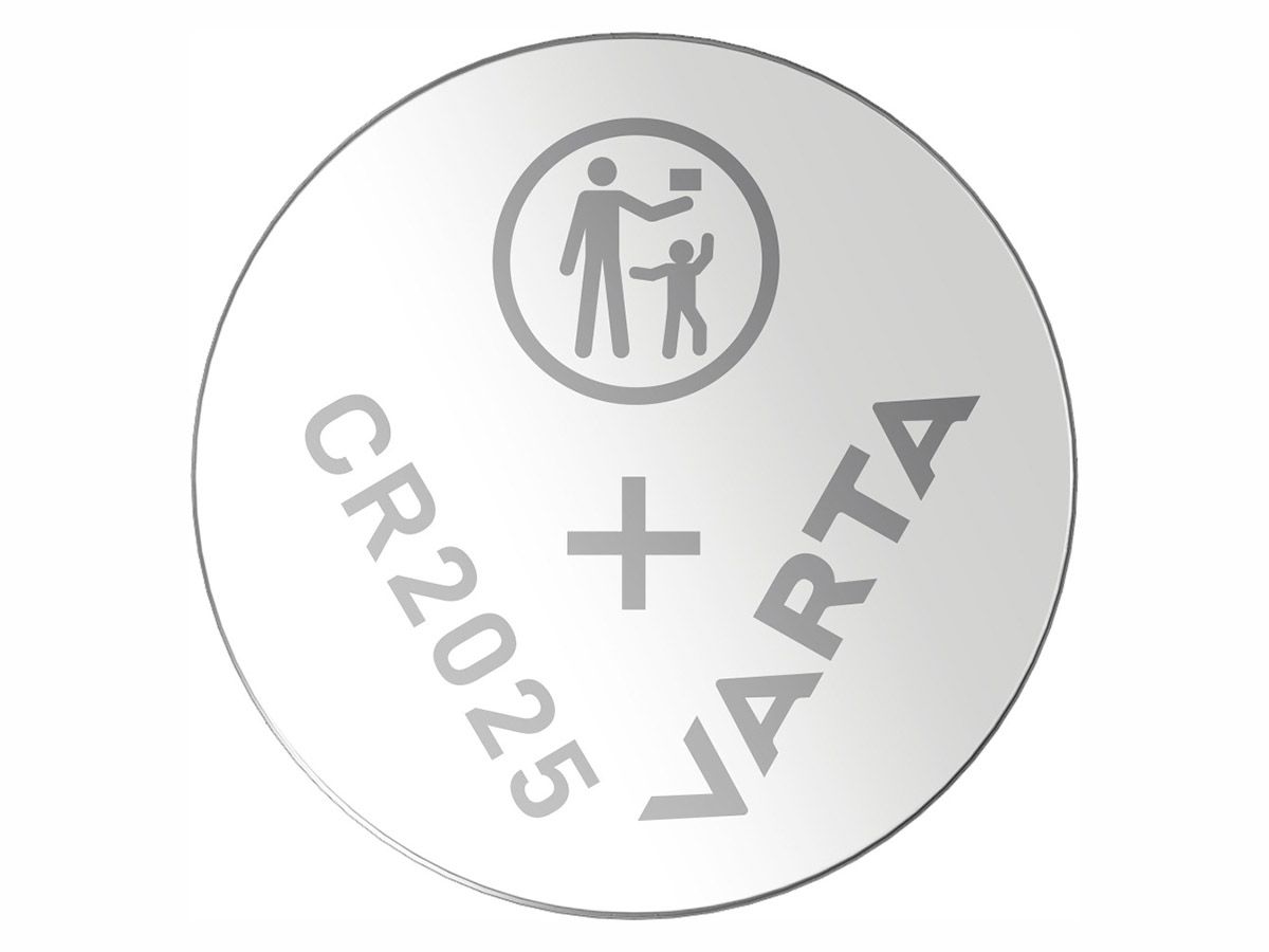 Varta 2x CR2025 Lithium Knopfzellenbatterien