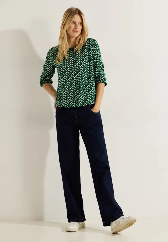 CECIL Bluse mit Minimalprint