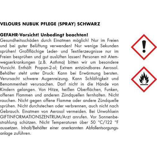 Görtz GOE VELOURS NUBUK PFL. 250ML S