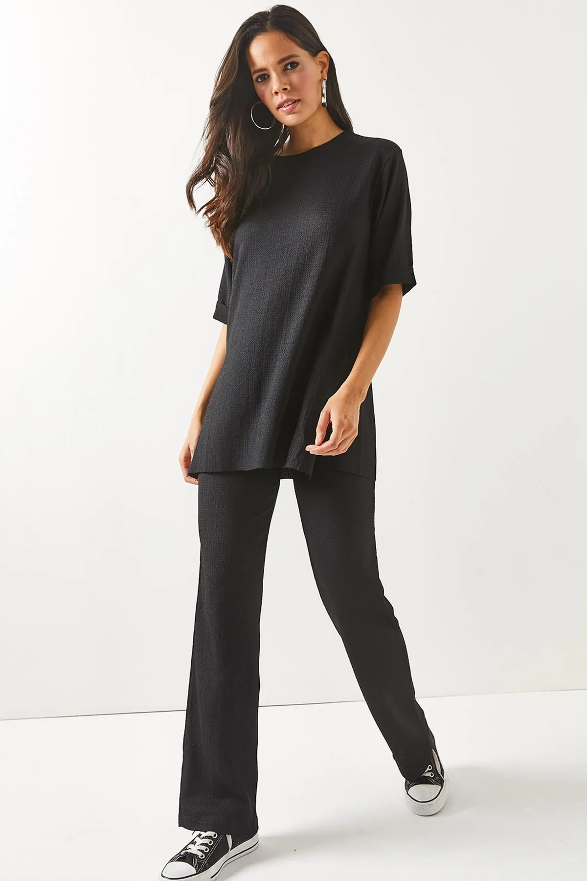 Olalook  Zweiteiler - Schwarz - Regular Fit