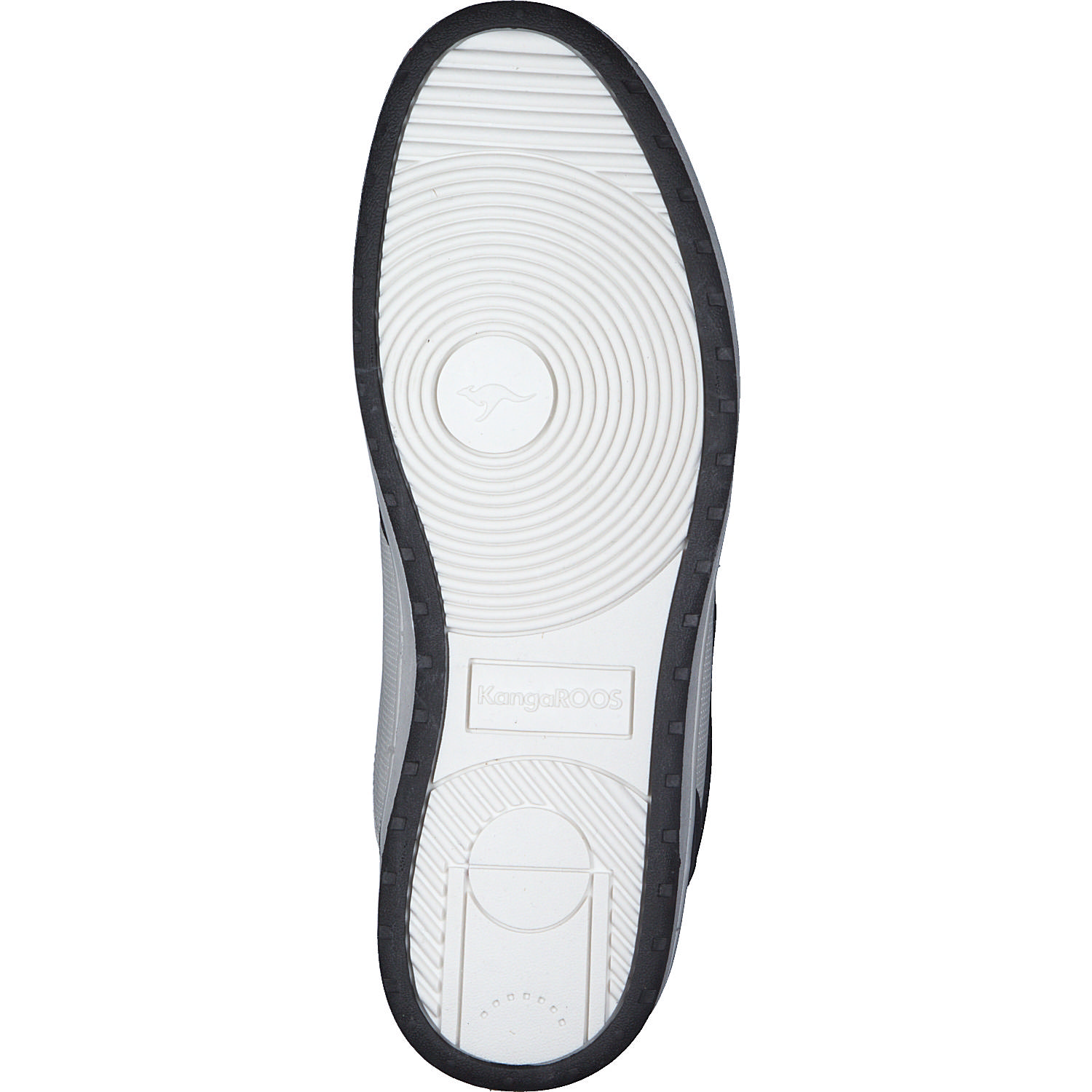 KangaROOS 80018, Schnürschuhe, Kinder, schwarz/weiß