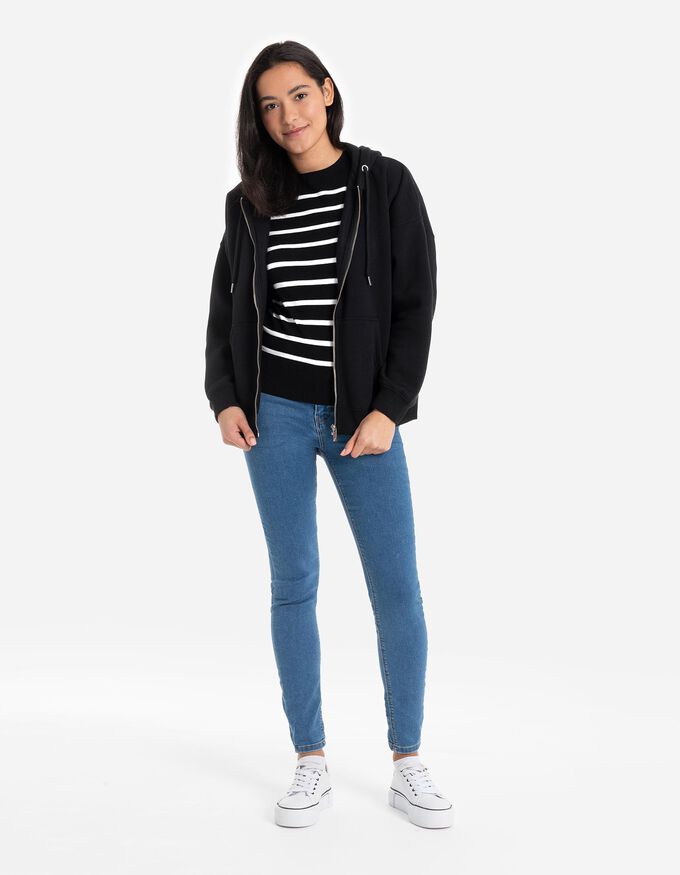 Sweatjacke - Oversized Fit