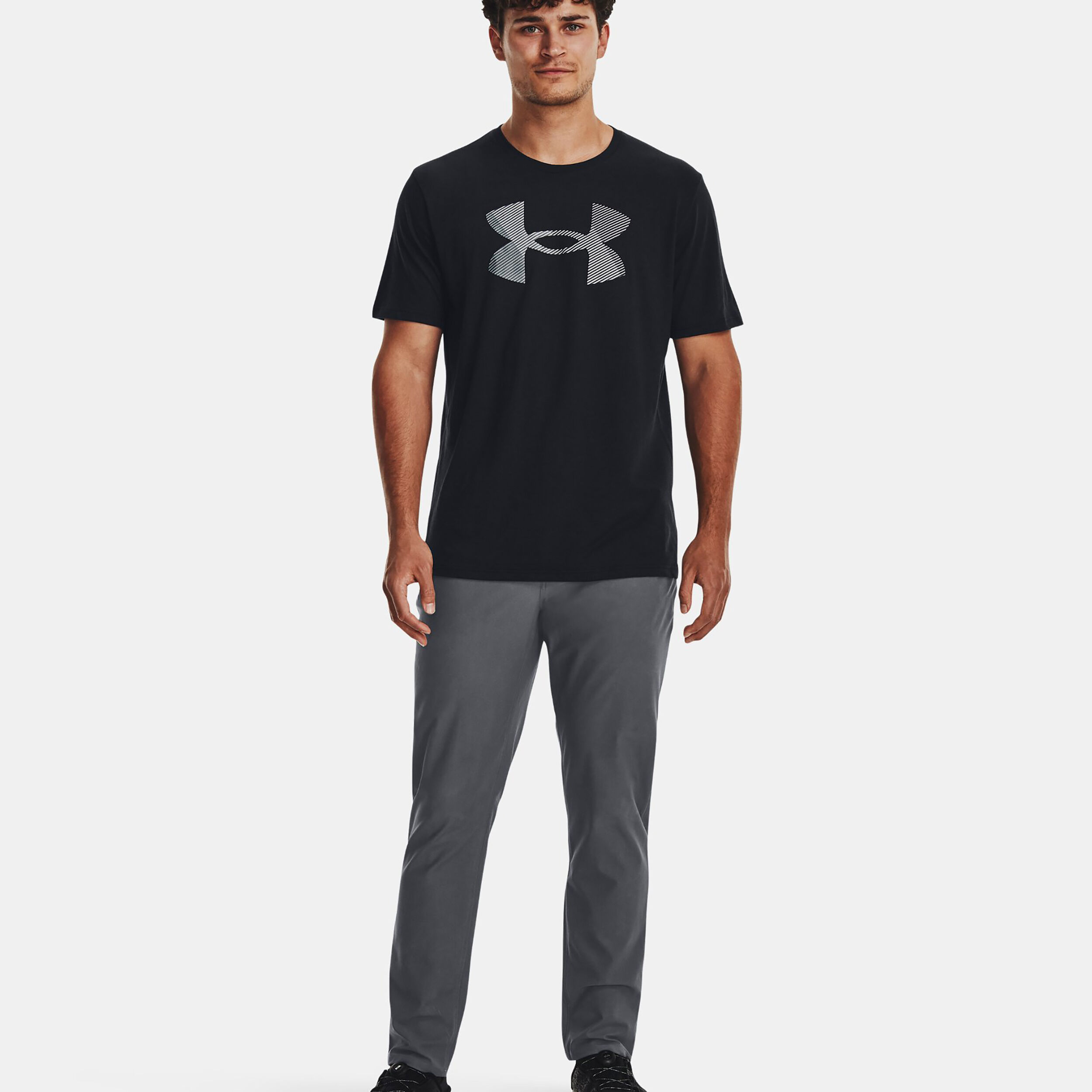 Big Logo Fill T-Shirt Herren - Schwarz