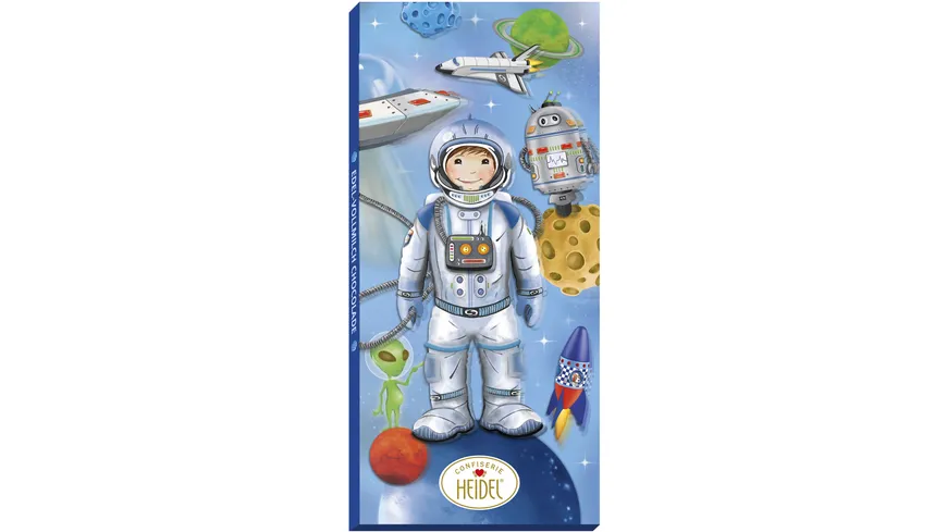 HEIDEL Vollmilchschokolade Astronaut 100 g