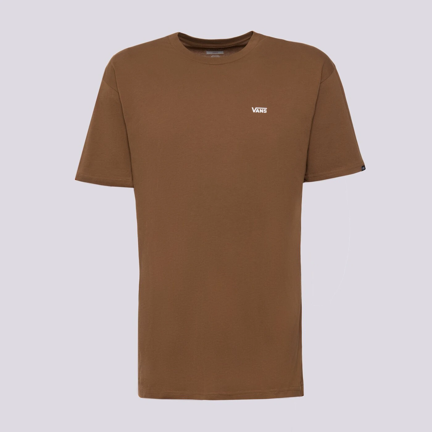 VANS T-SHIRT LEFT CHEST COFFEE LIQUEUR Braun