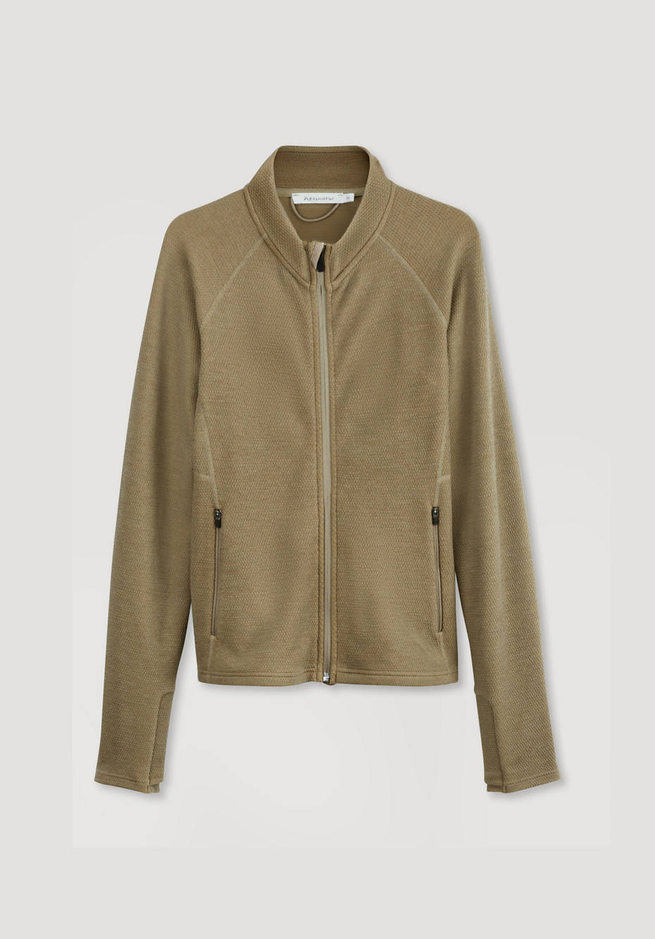 Performance Jacke aus Bio-Merinowolle mit Bio-Baumwolle