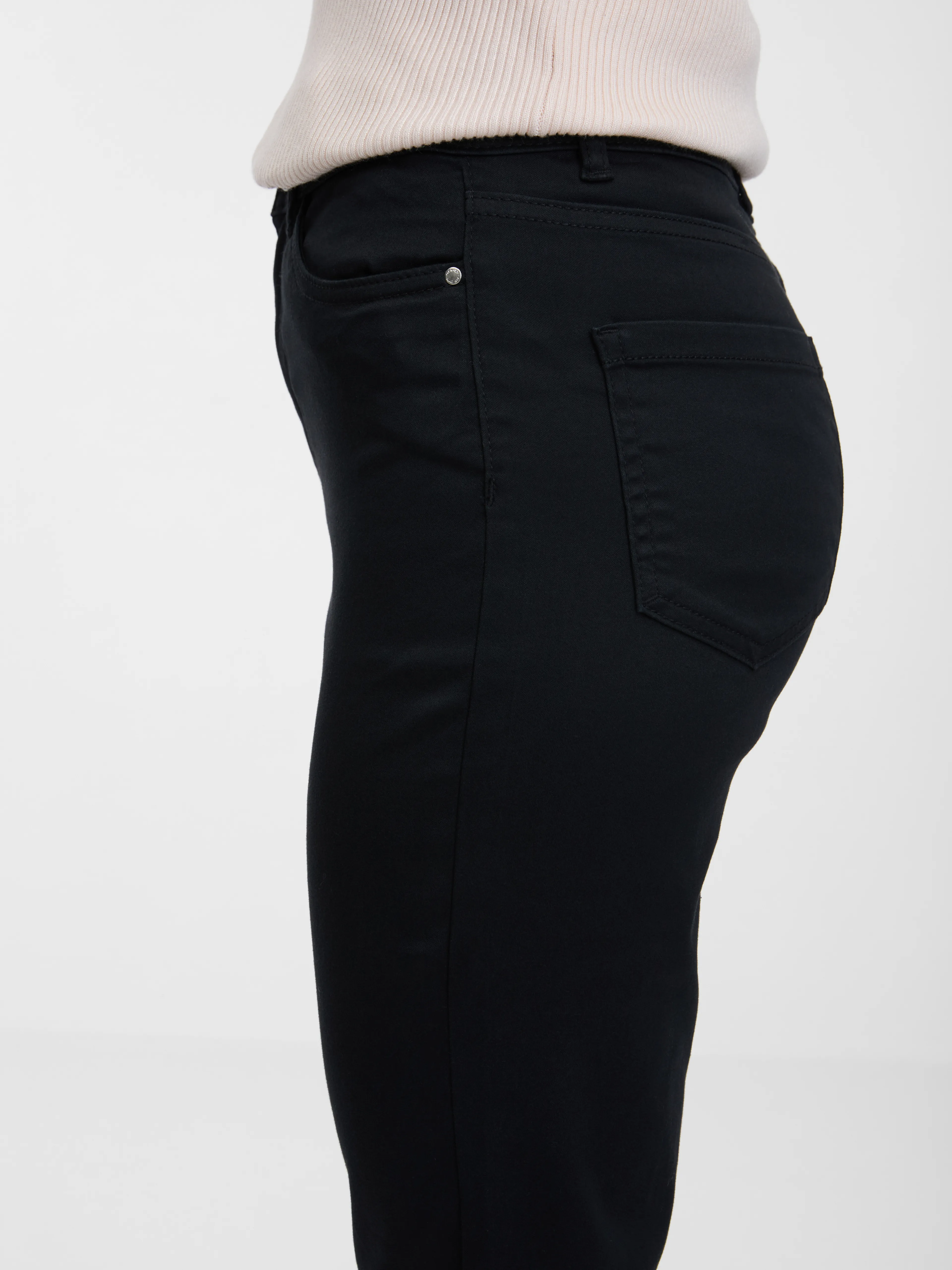 Schwarze Skinny Fit Hose ORSAY