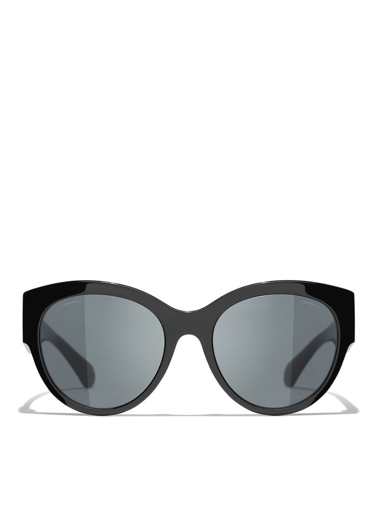 Ochelari de soare rotunzi Chanel