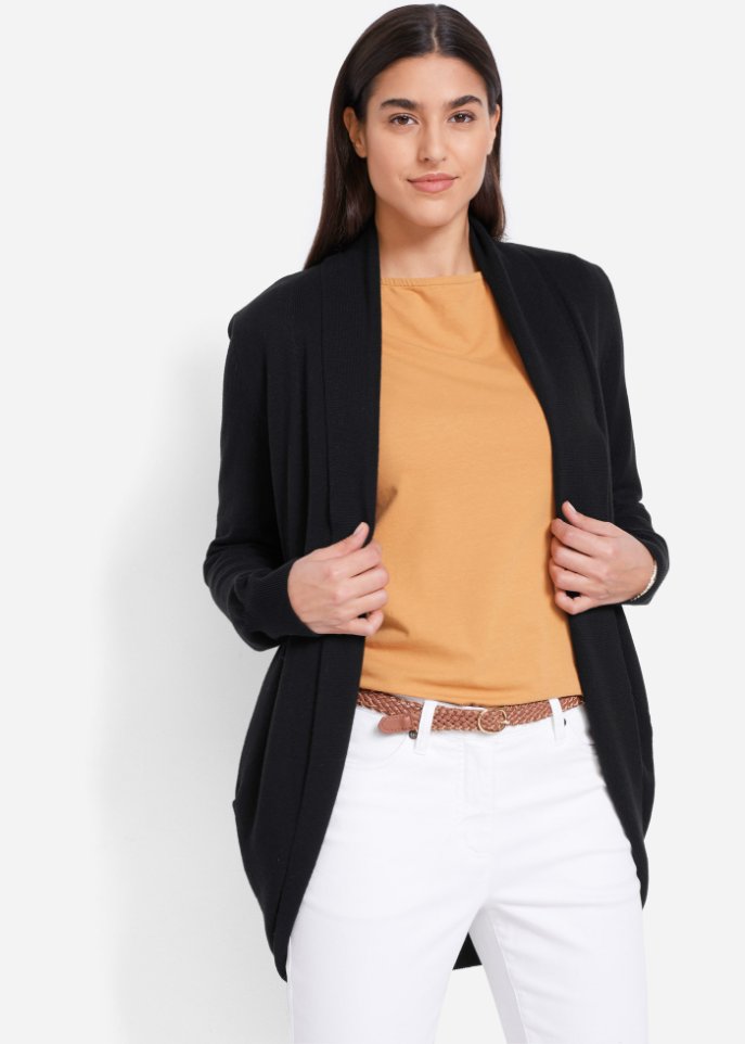 Feinstrickjacke