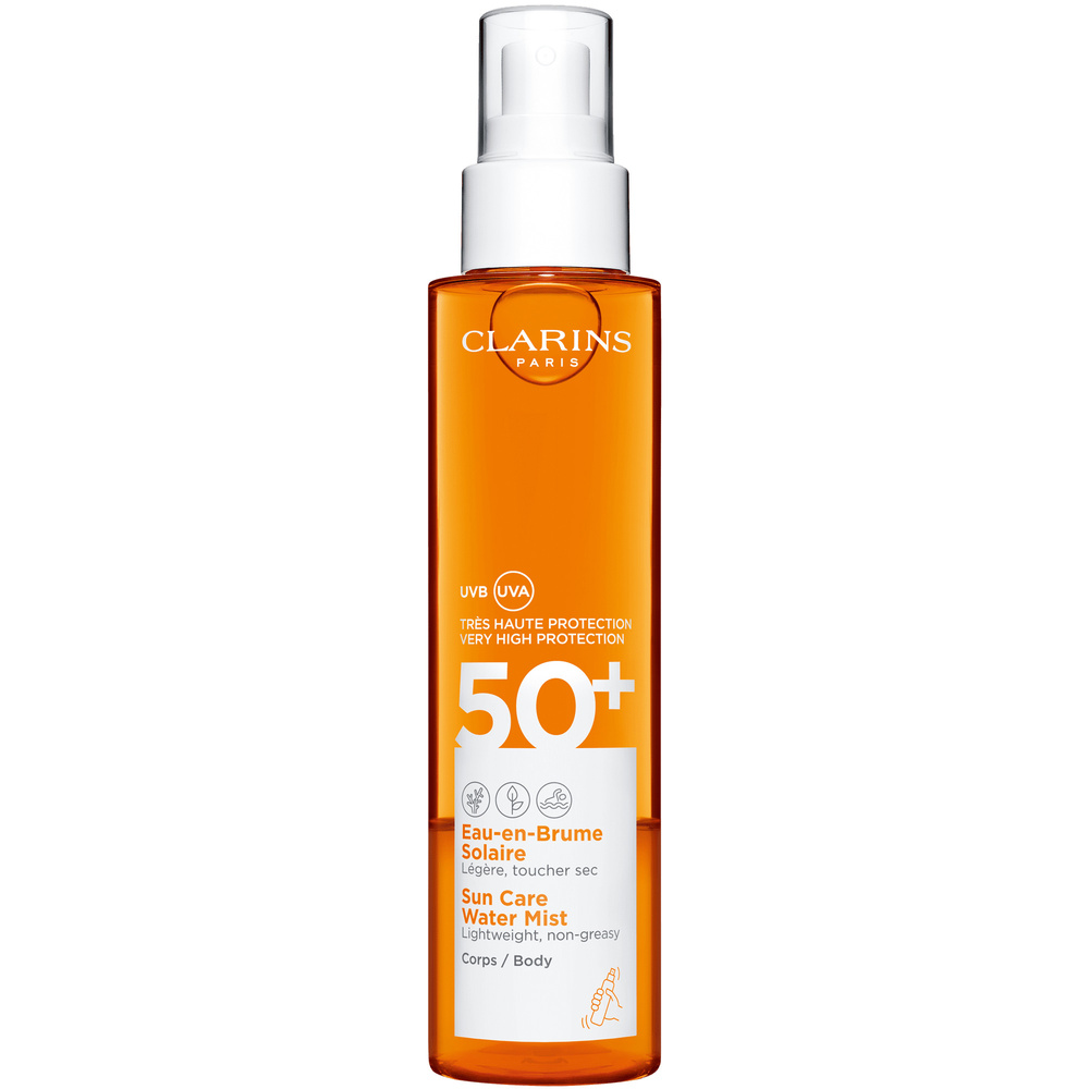 Clarins Eau-en-Brume Solaire SPF50+  Corps Crème solaire