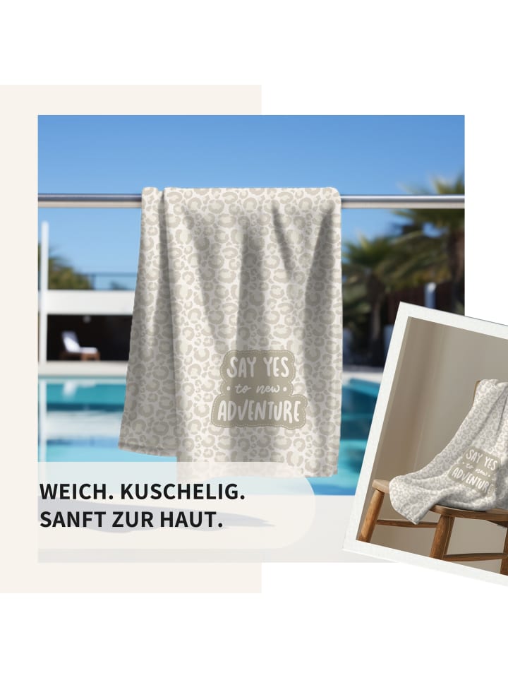 TRAUMHELDEN Badetuch / Strandtuch 