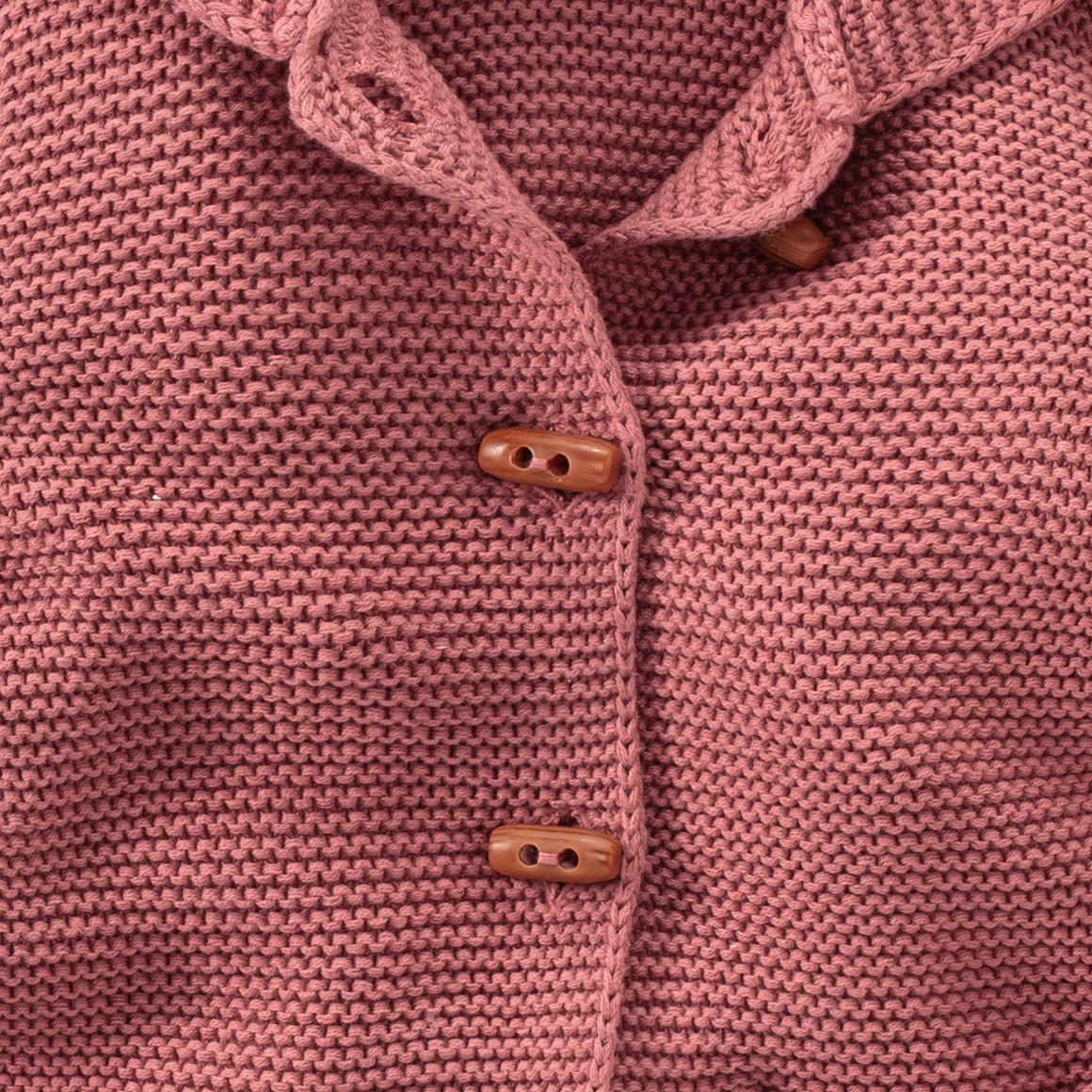 Baby Strickjacke mit Öhrchen