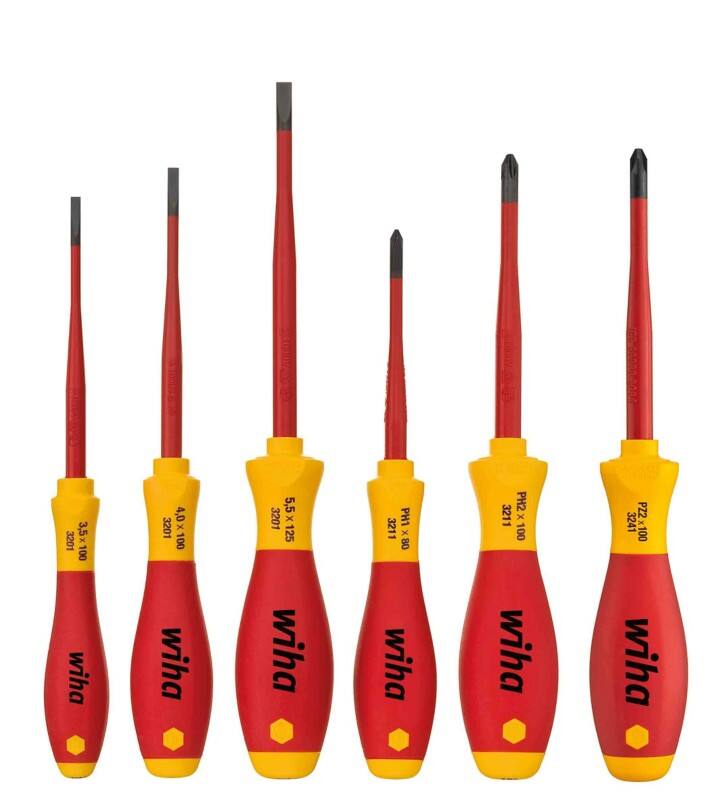 Wiha Schlitz, Phillips, Pozidriv Schraubenzieher-Set