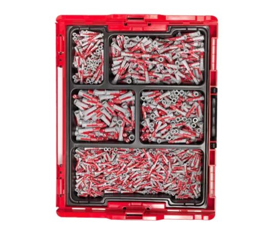 Fischer 560492 DuoPower L-BOXX 102 (910-delig)