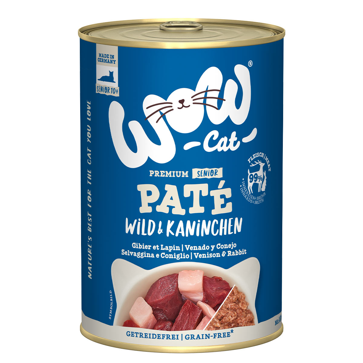 WOW CAT Senior Wild & Kaninchen günstig kaufen bei ZooRoyal