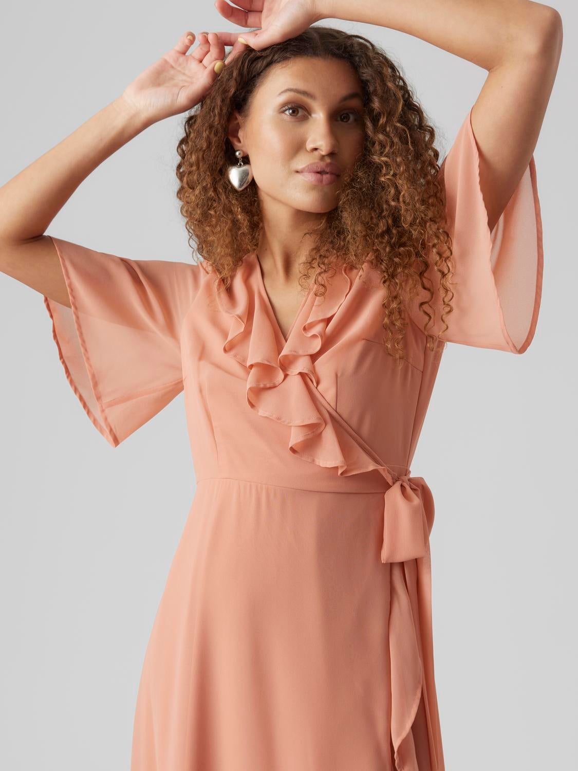 VMSILLE Langes Kleid