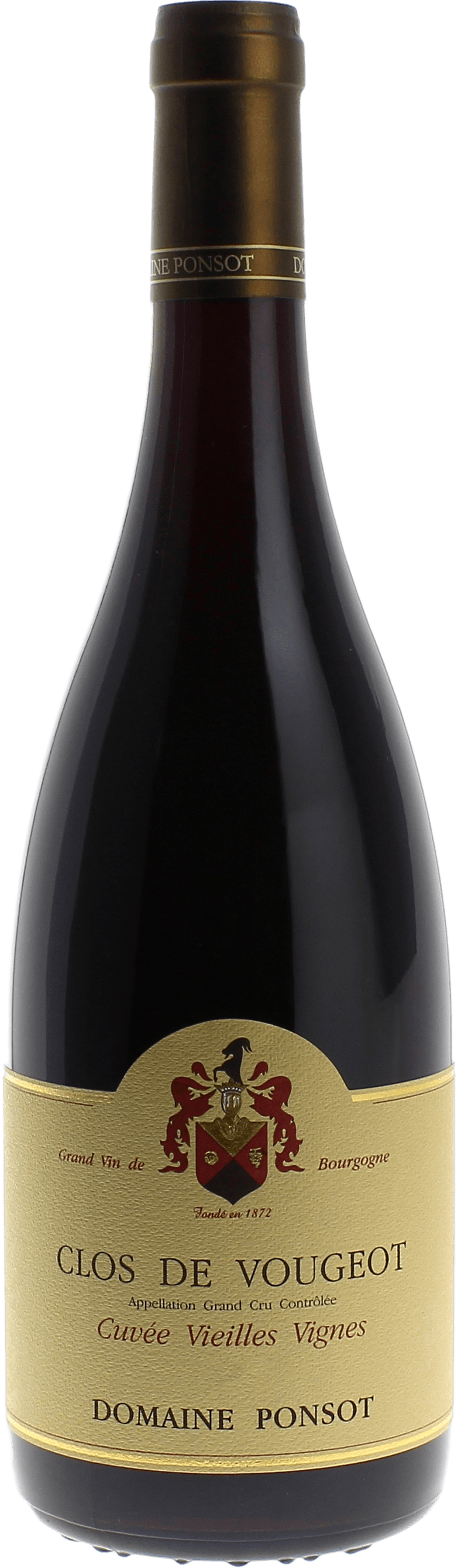 Clos de vougeot grand cru cuvée vieilles vignes 2020