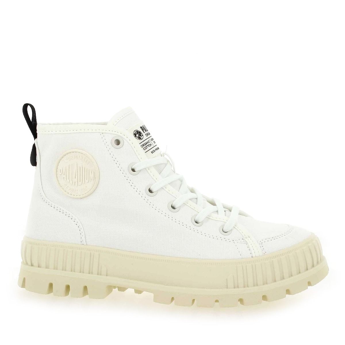 Palladium  PALLASHOCK ORGANIC 2 - Blanc Écru