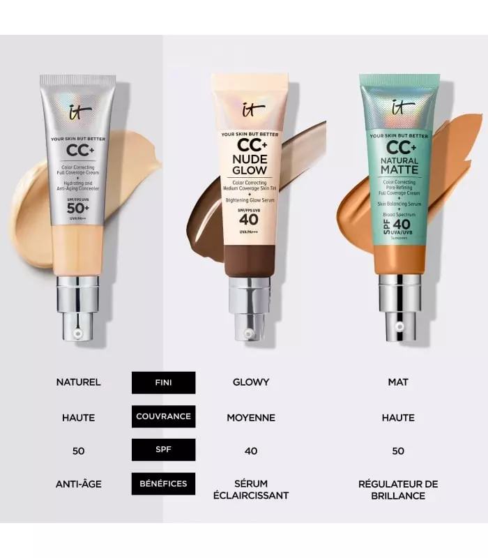 YOUR SKIN BUT BETTER™ CC+ CREAM CC Crème Correctrice Haute Couvrance SPF 50+