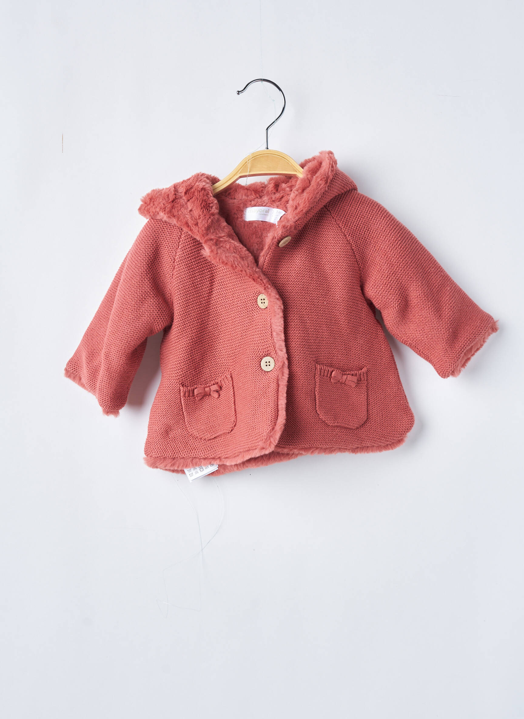 Mayoral Cardigans Fille couleur rose