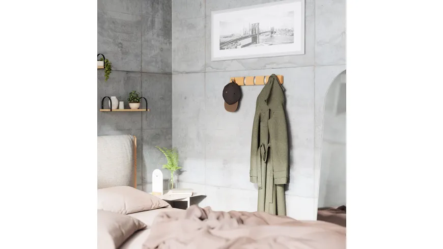 umbra Flip Wandgarderobe braun