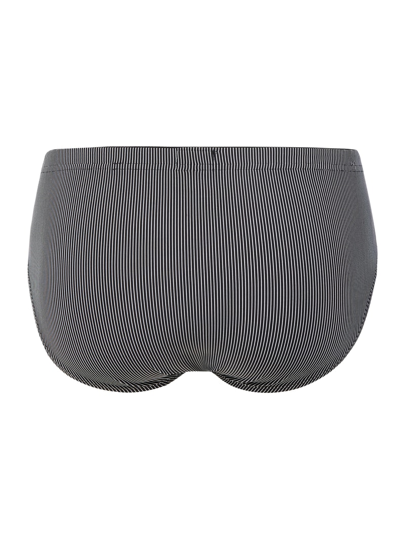 Slip aus Mikrofaser in schwarz