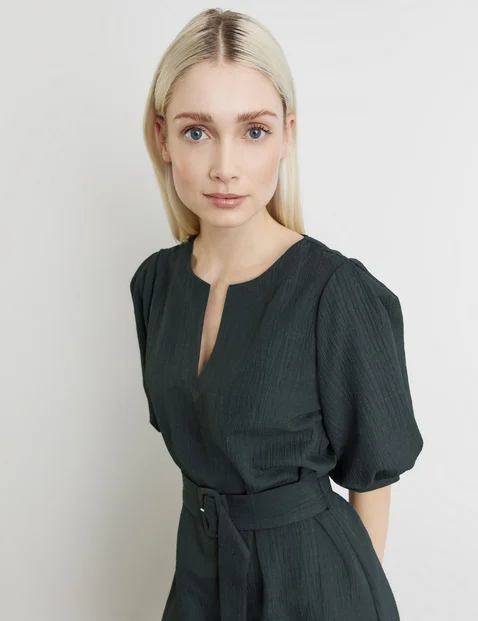 Kleid mit Ballonärmel