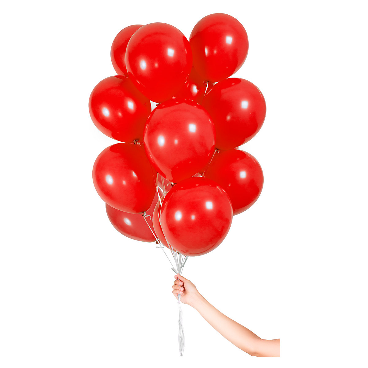 Luftballons Rot 23 cm, 30 Stück