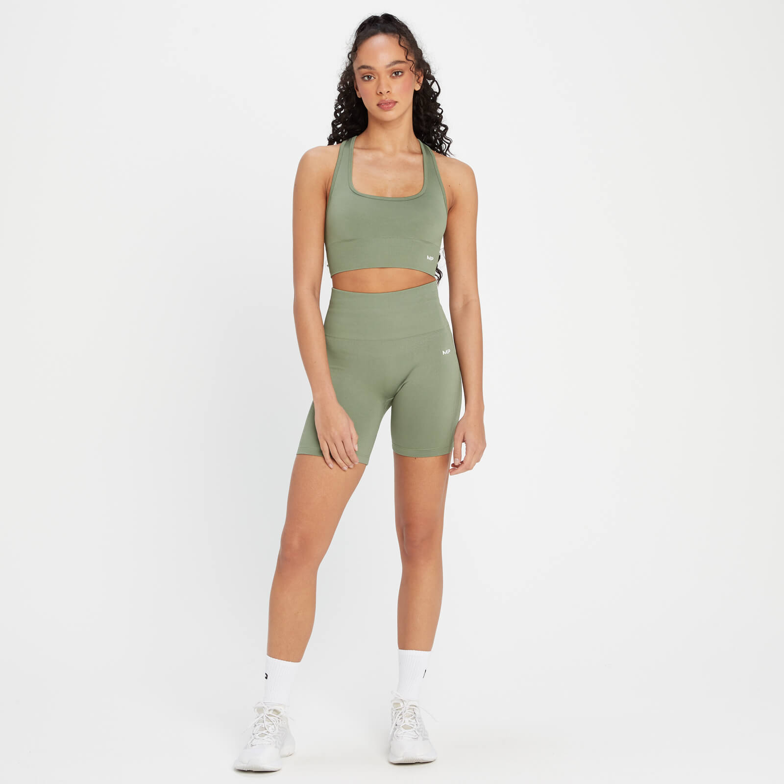 Cycliste sans coutures MP Shape pour femmes – Jade délavé