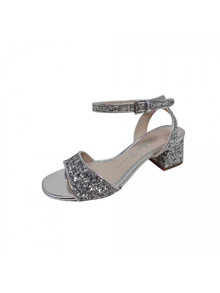 Buffalo Sandalette  in Silber günstig kaufen