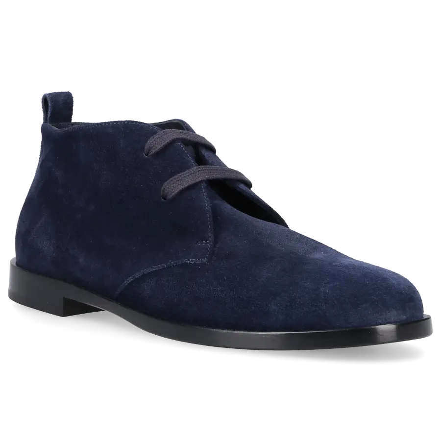 Truman's - Stiefeletten 9617 Veloursleder - blau