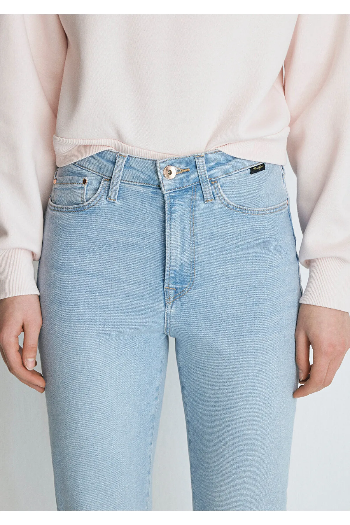 Mavi  Star Gold Shape Shaded Light Jean-Hose 101077-84432