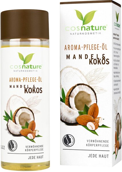 Cosnature Aroma-Pflegeöl Mandel & Kokos Körperöl