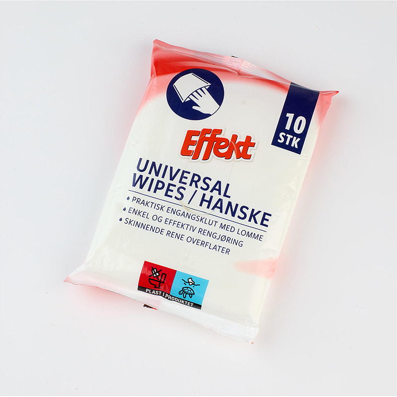 Effekt Engangsklut-hanske 10 stk, universal, Effekt