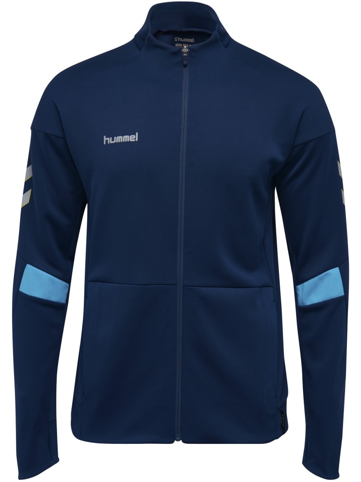 Hummel Hummel Reißverschluss Poly Jacke Daumenlöcher Tech Move Multisport Herren in SARGASSO SEA günstig kaufen