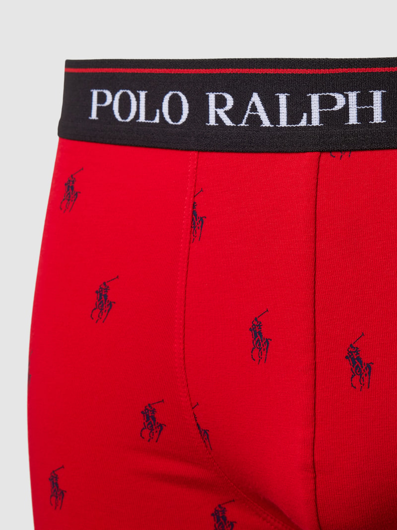 Trunks mit Label-Bund im 2er-Pack in rot