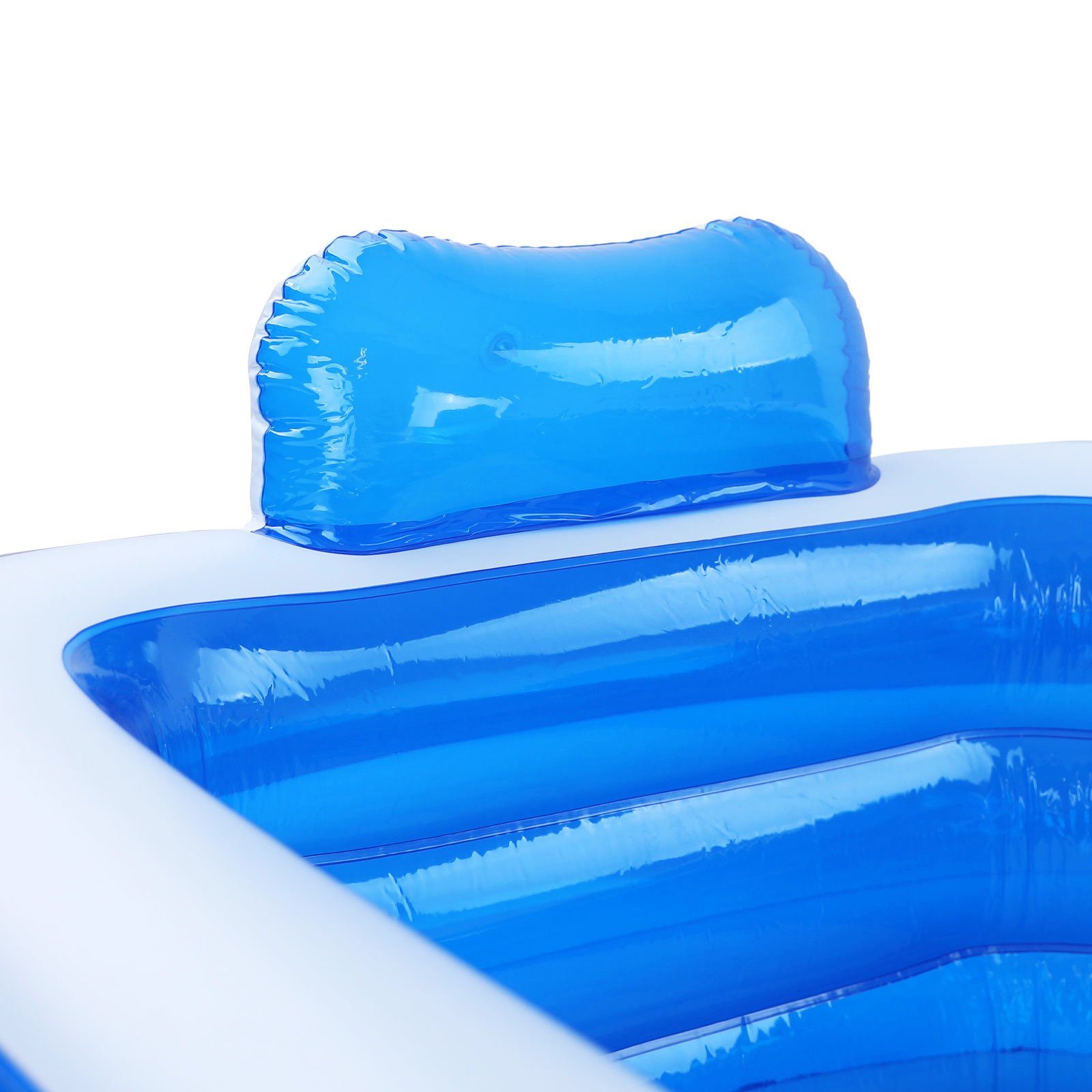 RAMROXX Pool RELAX Pool Swimmingpool mit Kopfstützen und 2 Cupholder Rechteckig XL 160x130x60