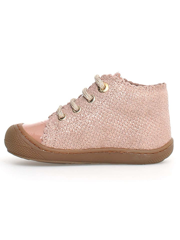 Naturino Leder-Sneakers in Rosa günstig kaufen