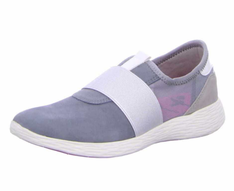 TAMARIS Klassische Slipper grau